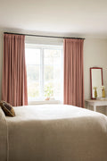 Jagua Dusty Pink Velvet Curtain