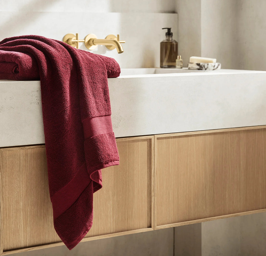 Burgandy 500 Gsm Bath Towel