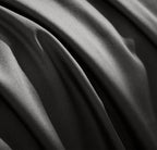 Charcoal Gray Satin Bed Set