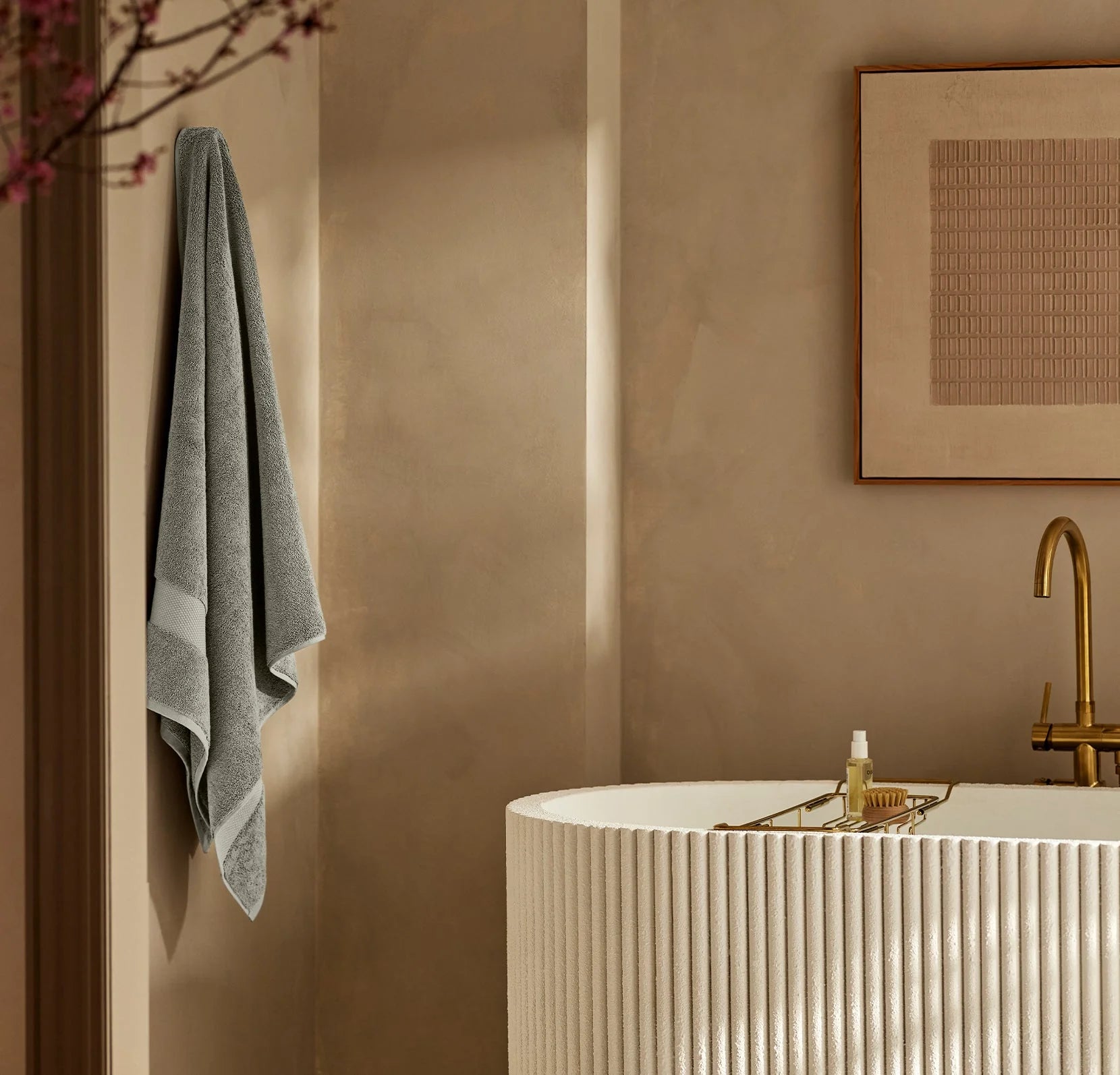Sage Green 500 Gsm Bath Towel