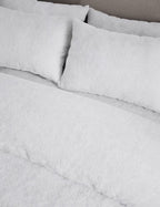 Fleece White Bed Sets