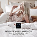 White Waffle Weave Duvet Set