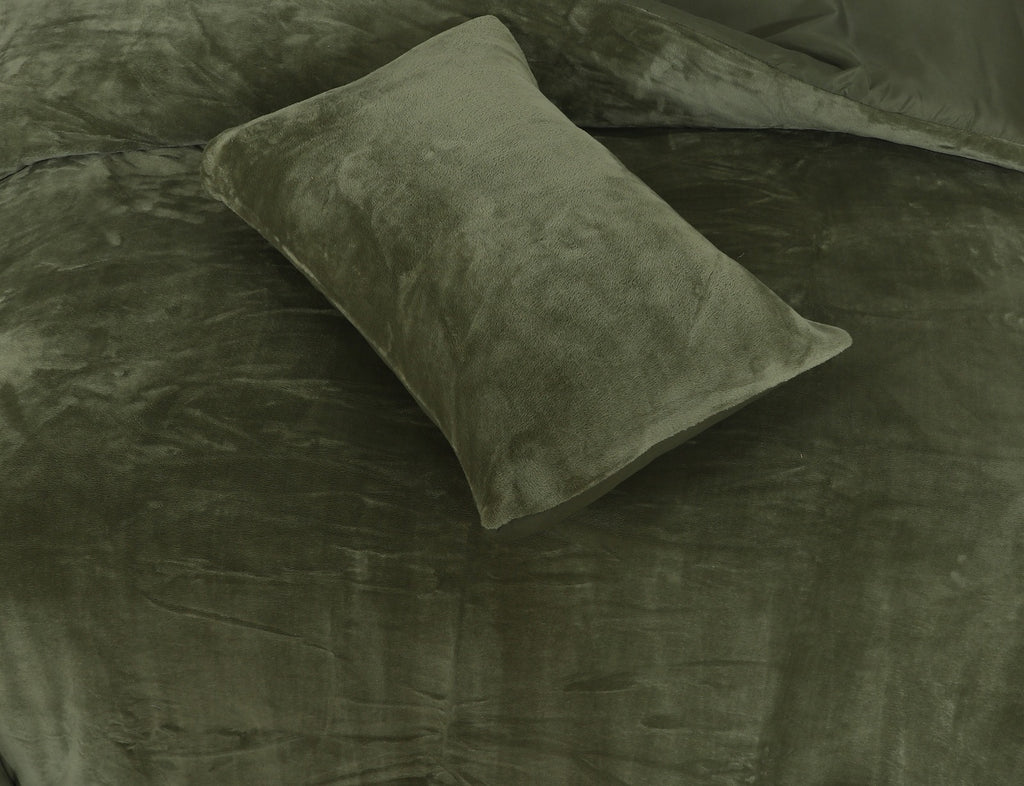 Olive Grove Summer Fleece Bed Spread