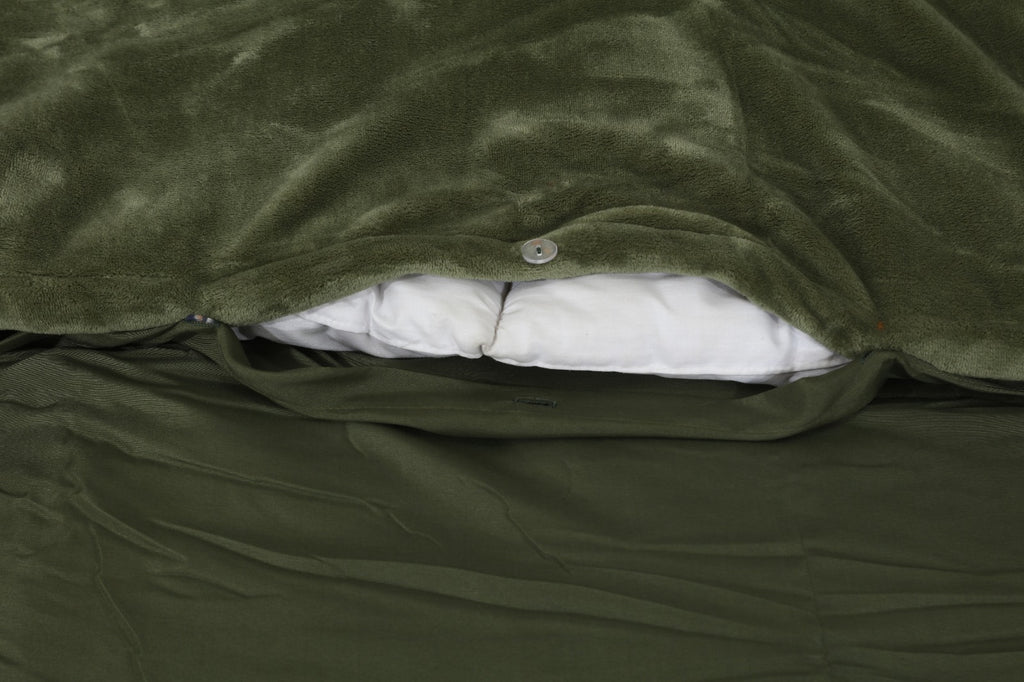 Olive Grove Summer Fleece Bed Spread