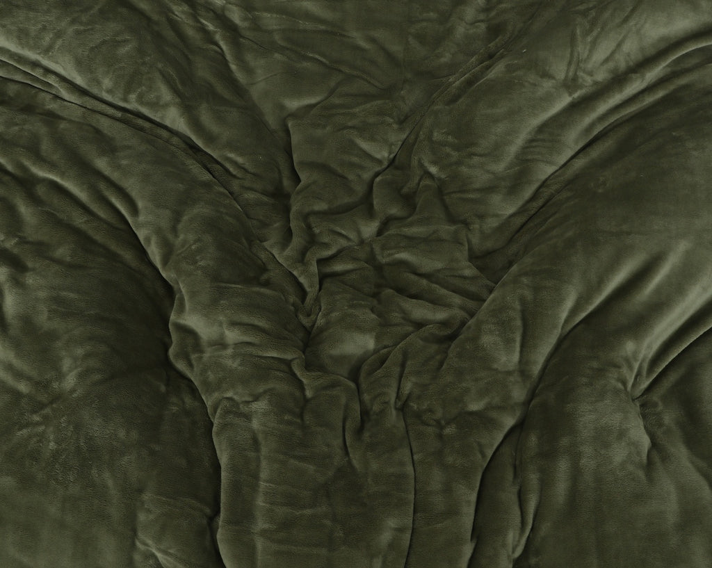 Olive Grove Summer Fleece Bed Spread