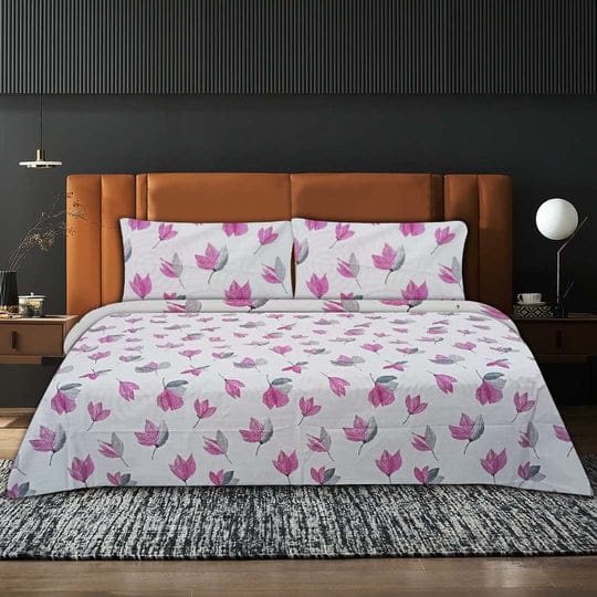 Pink Autumn Bed Set