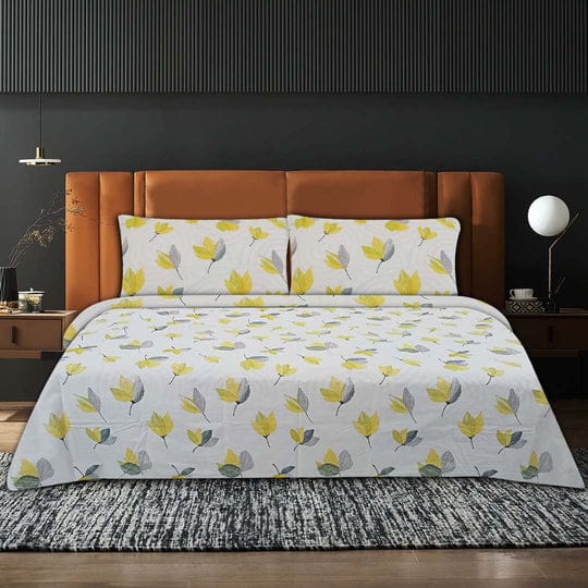 Yellow Autumn Bed Set