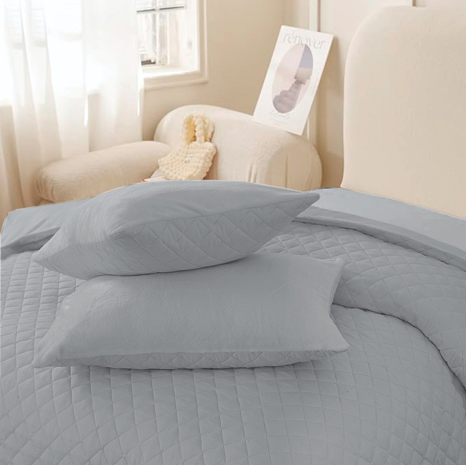 Silver Haze Bed Set