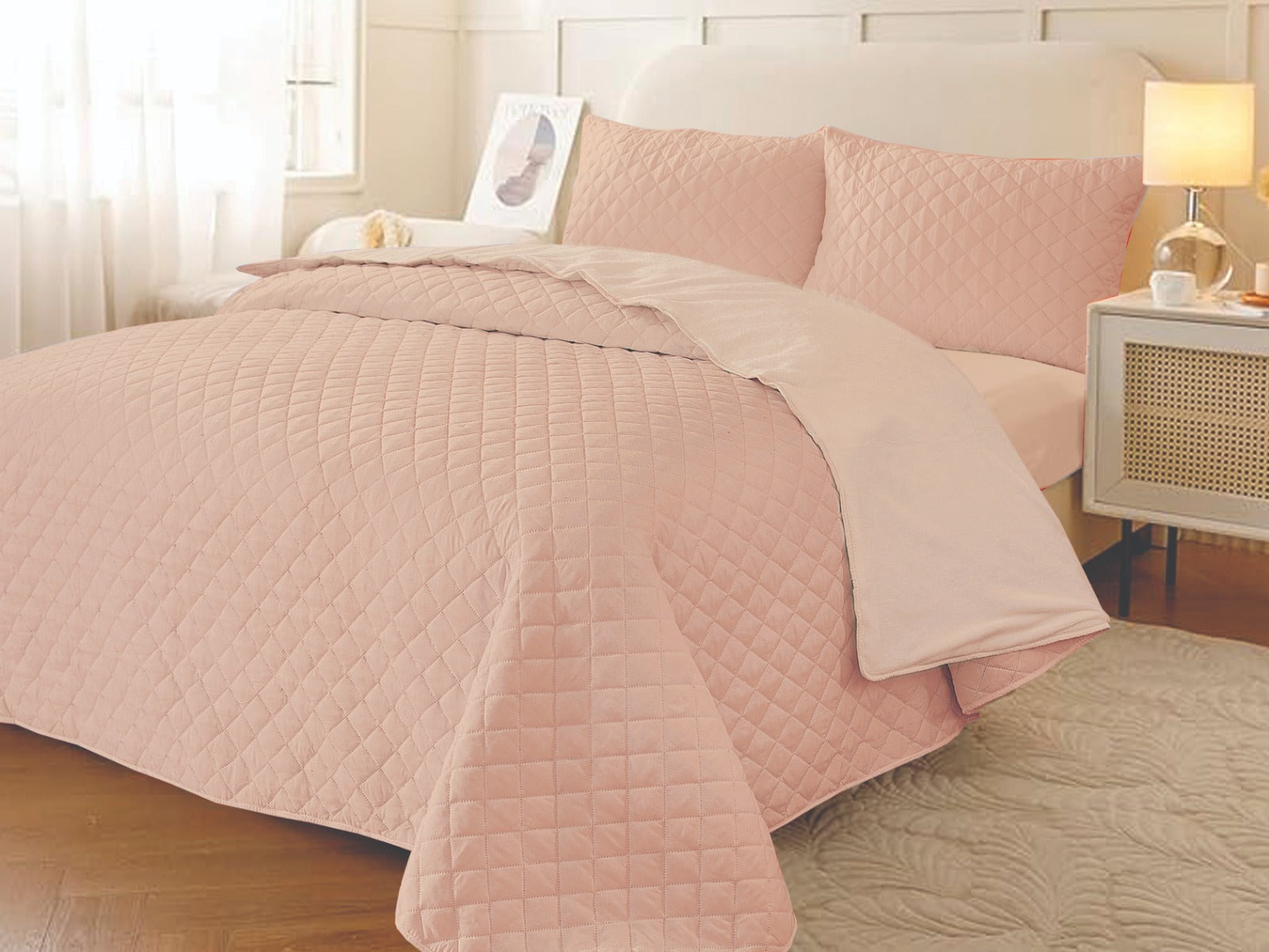 Dusty Rose Bed Set