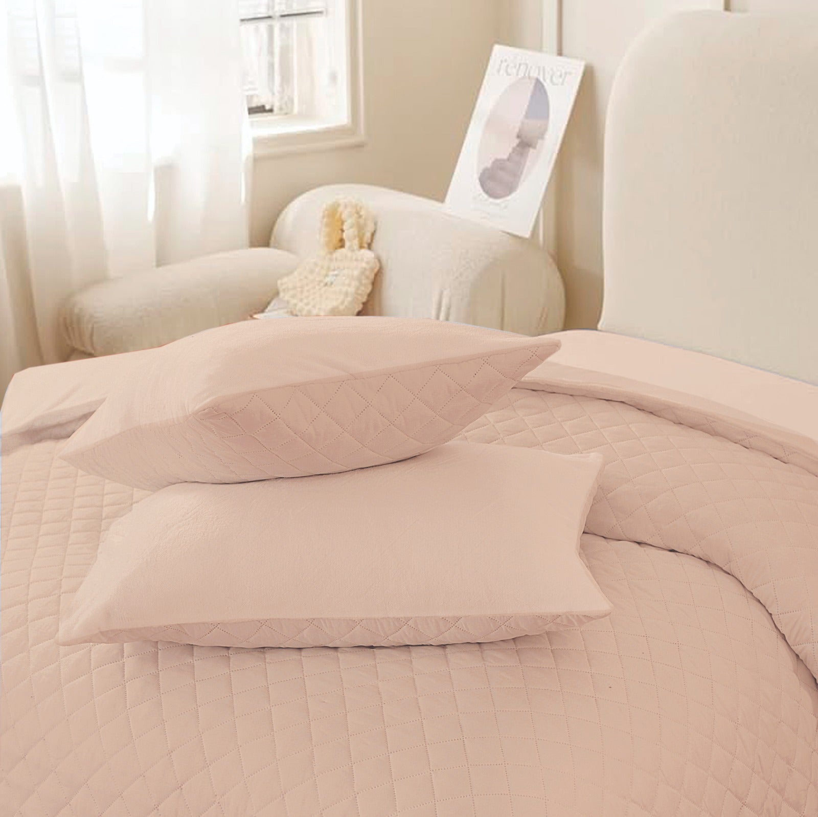 Dusty Rose Bed Set