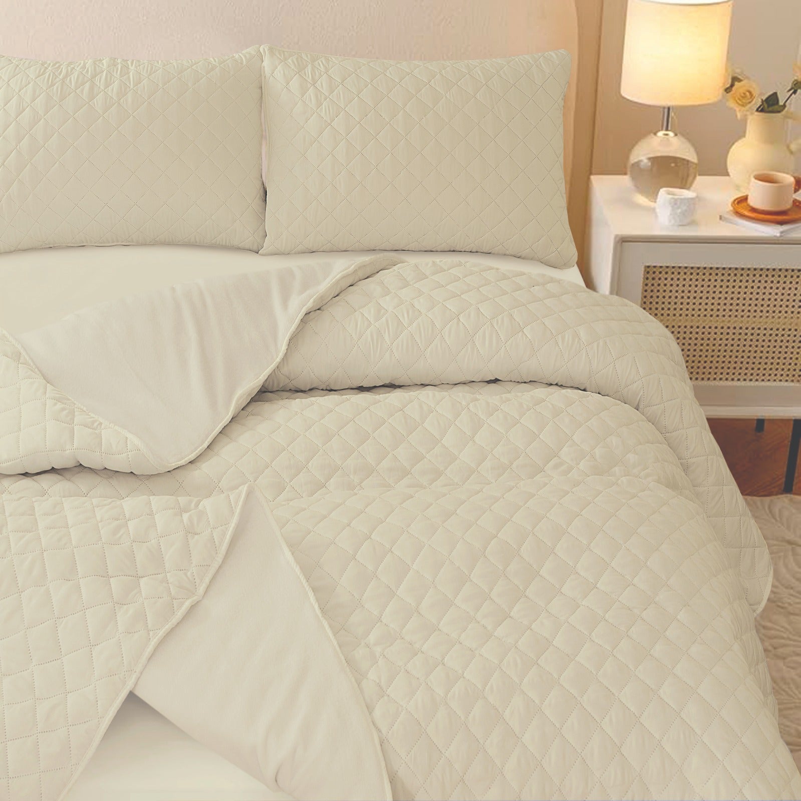 Ivory Embrace Bed Set