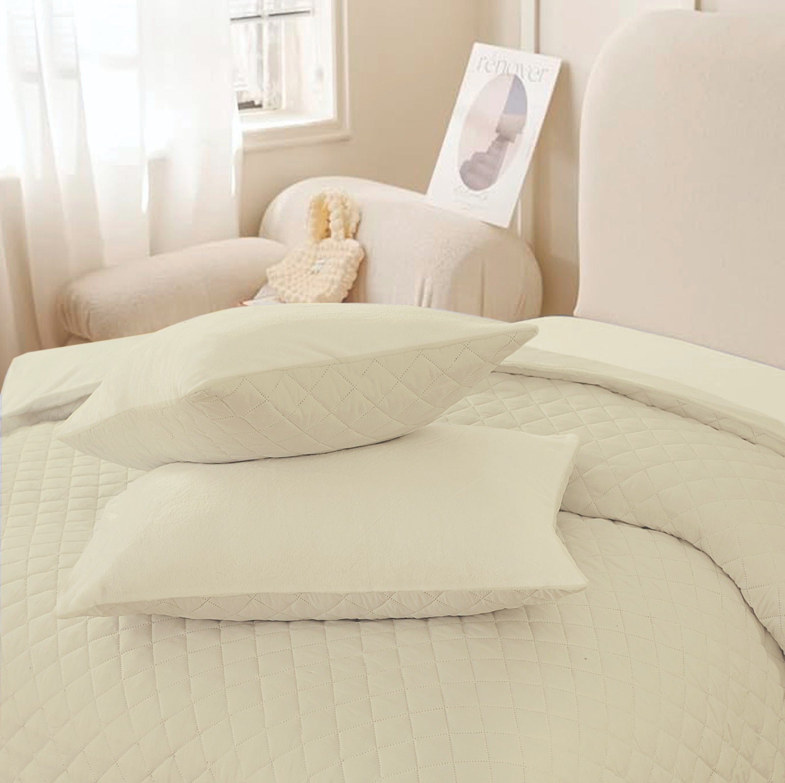 Ivory Embrace Bed Set