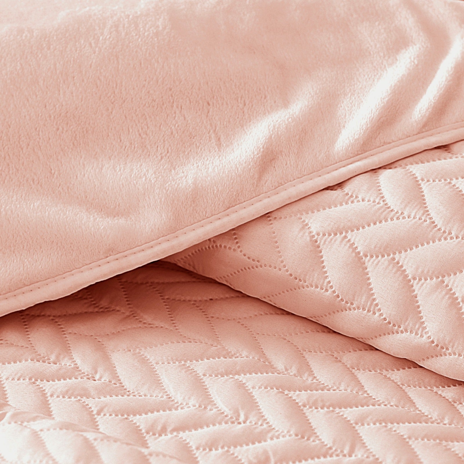 Blush Leaf Bed Set
