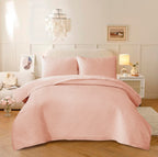 Blush Leaf Bed Set