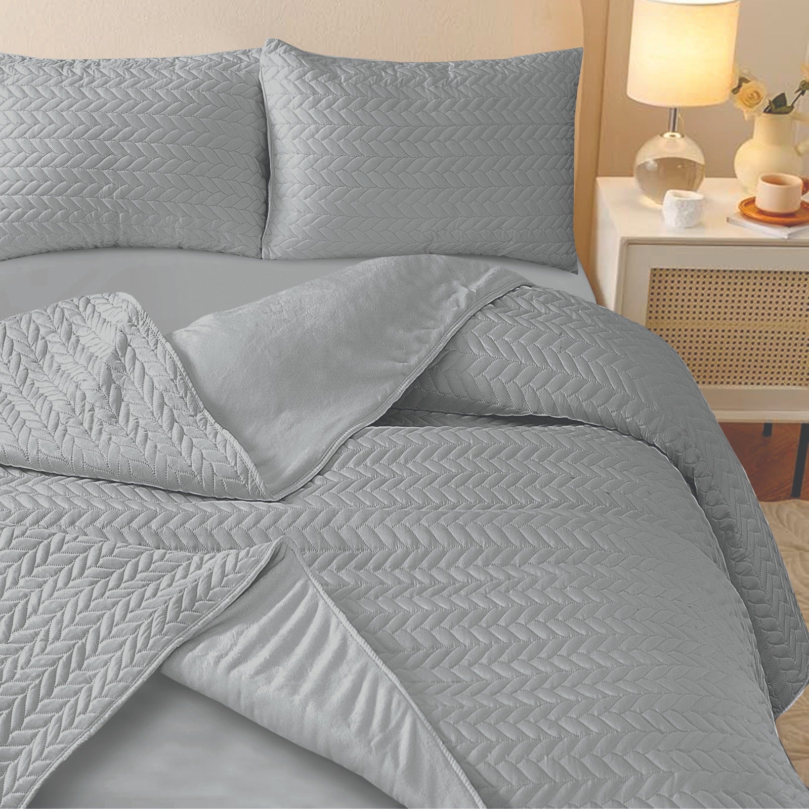Flint Fleece Bed Set