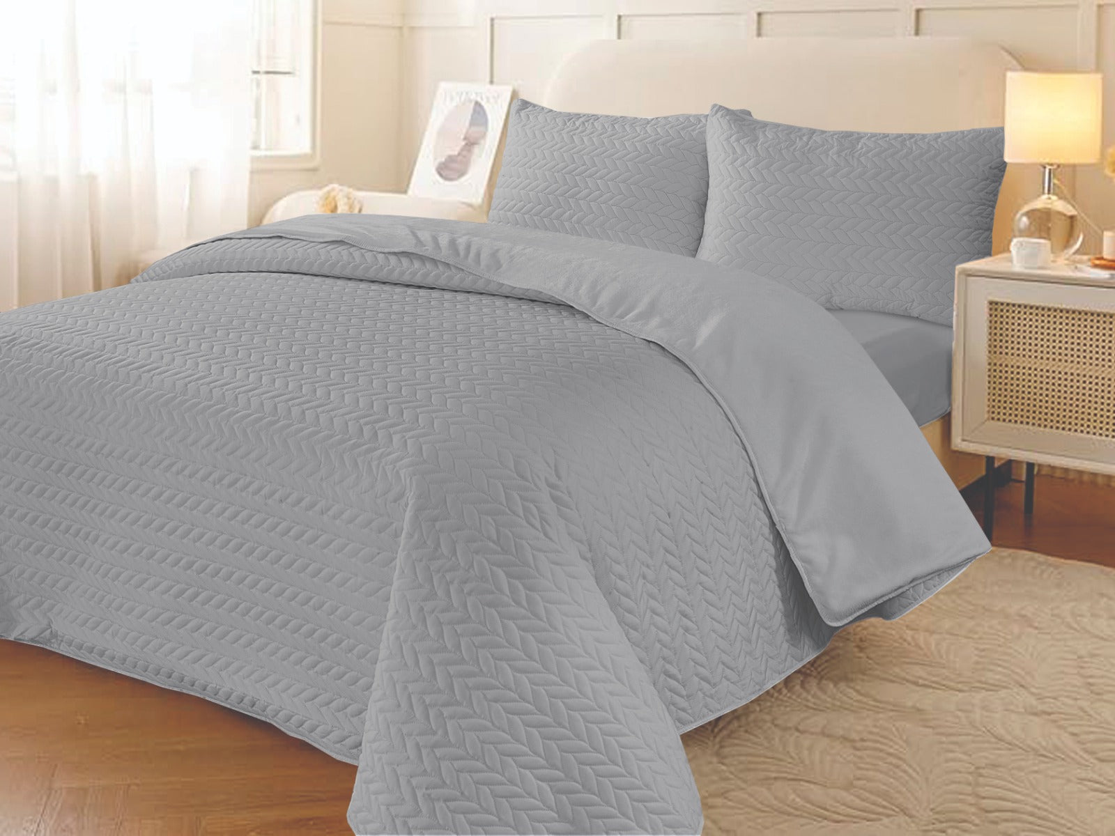 Flint Fleece Bed Set
