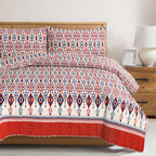 Boho Blaze Quilted Bed Spread Set