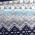 Azure Ancestory Quilted Bed Spread Set