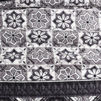 Dark Flora Quilted Bed Spread Set