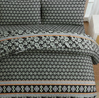 Gloomy Pixels Quilted Bed Spread Set