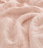 Coral Seer Sucker Duvet set