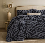 Savanna Onyx Shaggy Bed Set