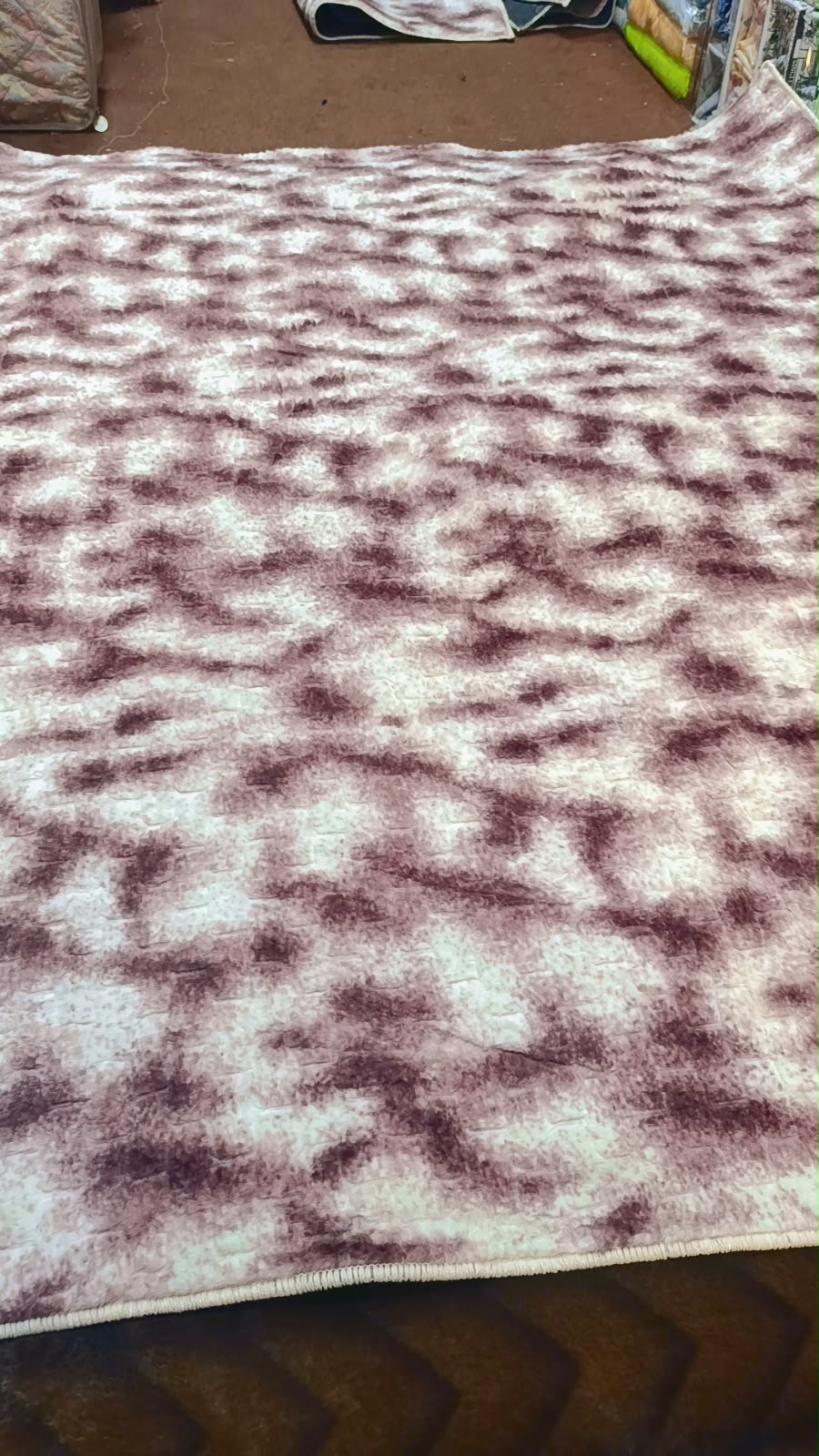 Brown Spotted Rug