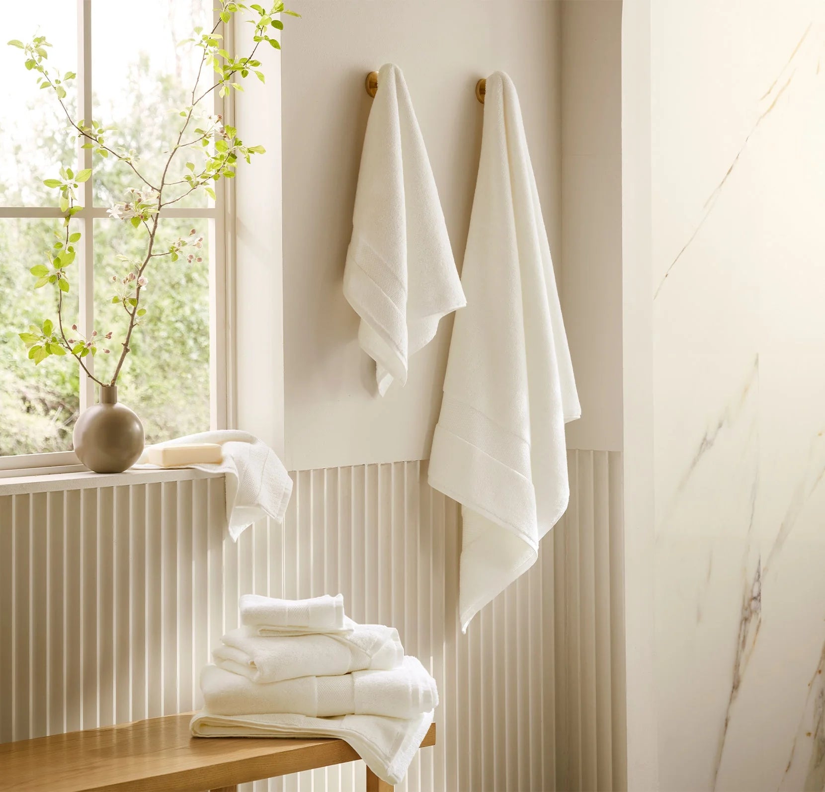White 500 Gsm Bath Towel